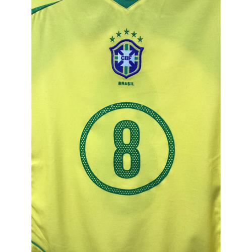 ブラジル代表 サッカーユニフォーム 2004シーズン ホーム メンズ SIZE L イエロー