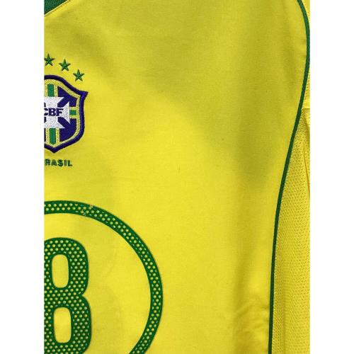 ブラジル代表 サッカーユニフォーム 2004シーズン ホーム メンズ SIZE L イエロー