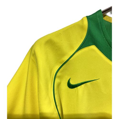ブラジル代表 サッカーユニフォーム 2004シーズン ホーム メンズ SIZE L イエロー