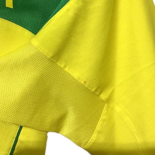 ブラジル代表 サッカーユニフォーム 2004シーズン ホーム メンズ SIZE L イエロー