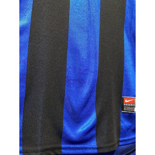 インテル (インテル・ミラノ) サッカーユニフォーム 1999-2000シーズン ホーム メンズ SIZE L ブルー×ブラック