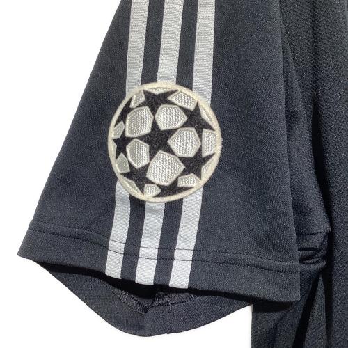 レアル・マドリード サッカーユニフォーム 134747 2002-2003シーズン アウェイ CL&100周年記念仕様 メンズ SIZE O ブラック