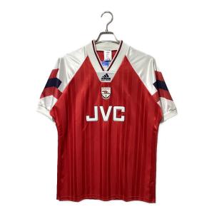 アーセナル サッカーユニフォーム KE3906 1992-1994シーズン ホーム 復刻ユニフォーム メンズ SIZE L レッド×ホワイト