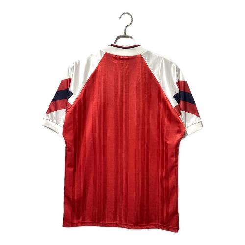アーセナル サッカーユニフォーム KE3906 1992-1994シーズン ホーム 復刻ユニフォーム メンズ SIZE L レッド×ホワイト