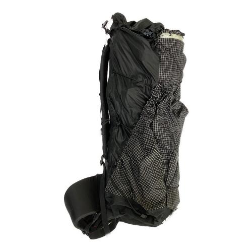 山と道 (ヤマトミチ) バックパック ブラック×ホワイト ONE ダイニーマXグリッドストップエディション