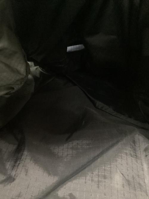 山と道 (ヤマトミチ) バックパック ブラック×ホワイト ONE ダイニーマXグリッドストップエディション