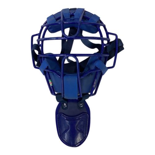 SSK (エスエスケイ) 軟式キャッチャー防具セット 防具 ※ケースのみMIZUNO製 ヘルメット×1・フェイスマスク×1・レガース×2 ブルー