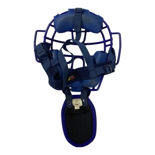 SSK (エスエスケイ) 軟式キャッチャー防具セット 防具 ※ケースのみMIZUNO製 ヘルメット×1・フェイスマスク×1・レガース×2 ブルー