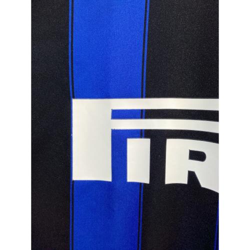 インテル (インテル・ミラノ) サッカーユニフォーム 112662 03/04 レプリカ 半袖ホームユニフォーム メンズ SIZE M ブラック×ブルー