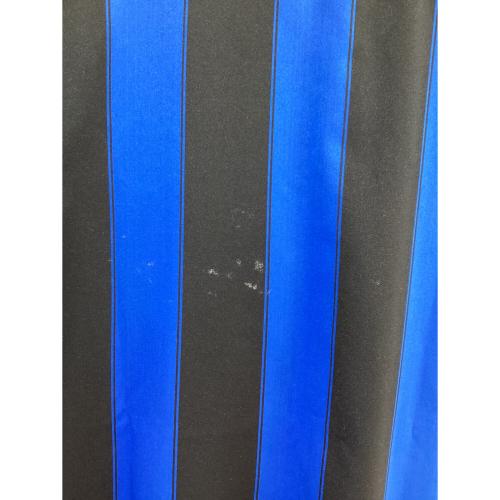 インテル (インテル・ミラノ) サッカーユニフォーム 112662 03/04 レプリカ 半袖ホームユニフォーム メンズ SIZE M ブラック×ブルー