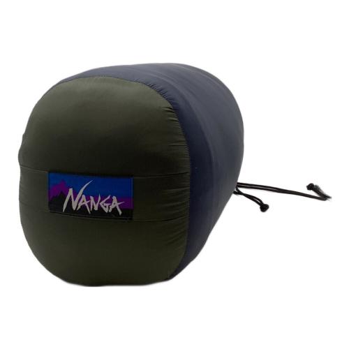 NANGA (ナンガ) マミー型シュラフ(ダウン) オリーブ×ネイビー オーロラ600DX