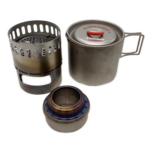 EVERNEW (エバニュー) チタンマグポット500ストーブセット クッカー ＠