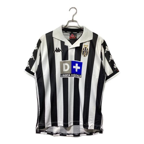 ユベントス サッカーユニフォーム 907111K タグ付き メンズ SIZE M ブラック×ホワイト