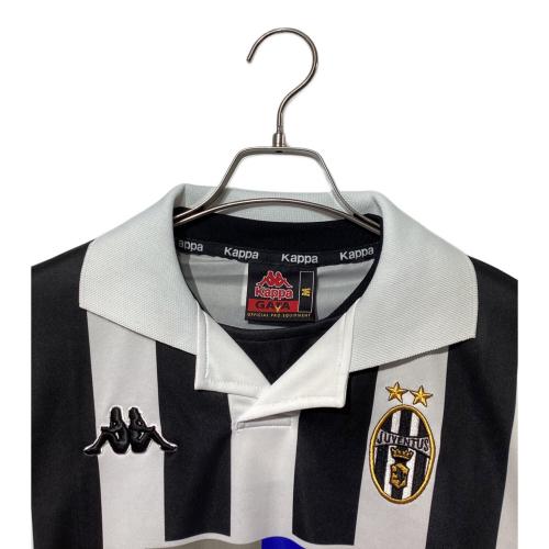 ユベントス サッカーユニフォーム 907111K タグ付き メンズ SIZE M ブラック×ホワイト