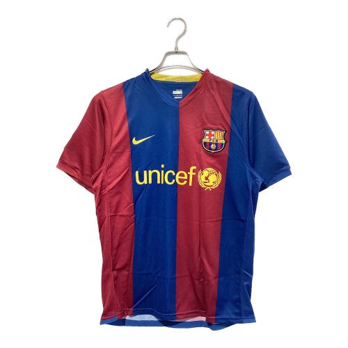 FCバルセロナ (エフシーバルセロナ) サッカーユニフォーム 146980-426 2006-2007シーズン ホーム メンズ SIZE M レッド×ネイビー