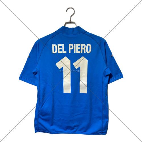 イタリア代表 (イタリアダイヒョウ) サッカーユニフォーム KFTS0006 2000シーズン ホーム メンズ SIZE M ブルー