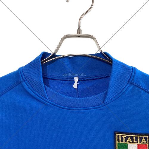 イタリア代表 (イタリアダイヒョウ) サッカーユニフォーム KFTS0006 2000シーズン ホーム メンズ SIZE M ブルー