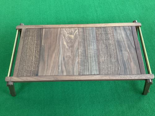 0229made (0229)×YURAGI OUTDOOR（ユラギアウトドア） アウトドアテーブル IGT規格 @ 約42.2×90.2×40cm YURAテーブル
