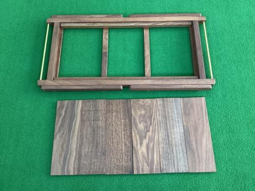 0229made (0229)×YURAGI OUTDOOR（ユラギアウトドア） アウトドアテーブル IGT規格 @ 約42.2×90.2×40cm YURAテーブル