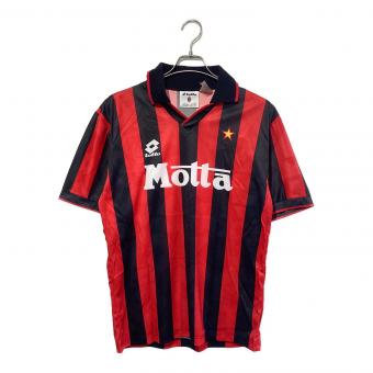 ACミラン (エーシーミラン) サッカーユニフォーム 1993-1994シーズン ホーム メンズ SIZE M ブラック×レッド
