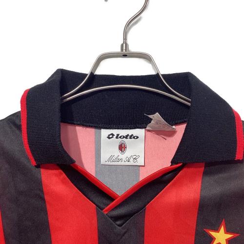 ACミラン (エーシーミラン) サッカーユニフォーム 1993-1994シーズン ホーム メンズ SIZE M ブラック×レッド