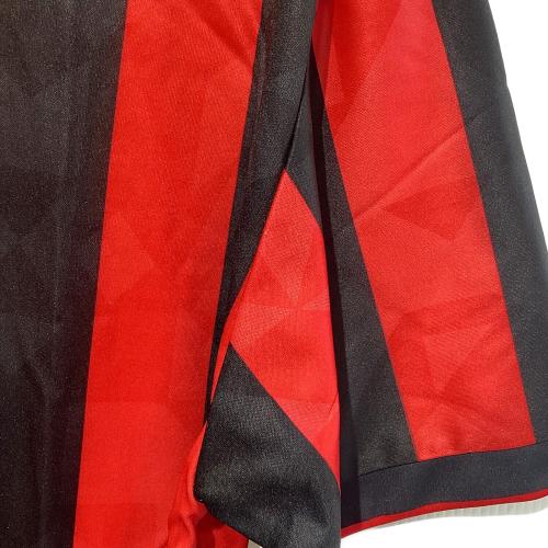 ACミラン (エーシーミラン) サッカーユニフォーム 1993-1994シーズン ホーム メンズ SIZE M ブラック×レッド