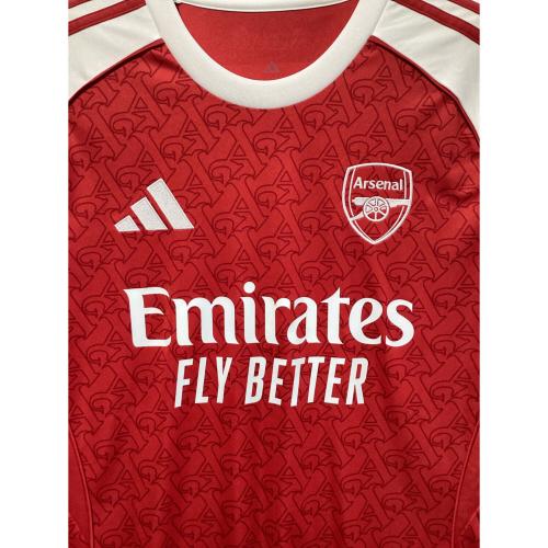 アーセナル サッカーユニフォーム JI9517 2025-2026シーズン ホーム タグ付き メンズ SIZE 2XL レッド×ホワイト