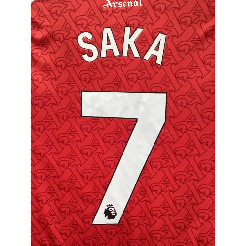 アーセナル サッカーユニフォーム JI9517 2025-2026シーズン ホーム タグ付き メンズ SIZE 2XL レッド×ホワイト