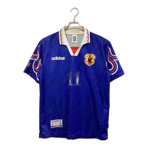 日本代表 (ニホンダイヒョウ) サッカーユニフォーム AQ-6703 デサントタグ/AQ-6703 @ メンズ SIZE L ブルー