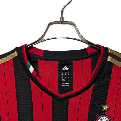ACミラン (エーシーミラン) サッカーユニフォーム G77255 13₋14年ホームユニフォーム メンズ SIZE O ブラック×レッド