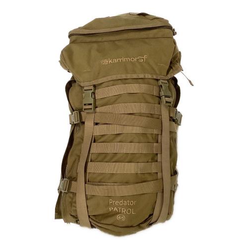 Karrimor (カリマー) バックパック 45L カーキ Predator PATROL 45
