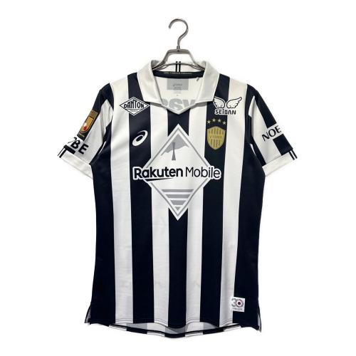 ヴィッセル神戸 (ヴィッセルコウベ) サッカーユニフォーム 2103A107 30周年記念 ユニフォーム メンズ SIZE XL ブラック×ホワイト