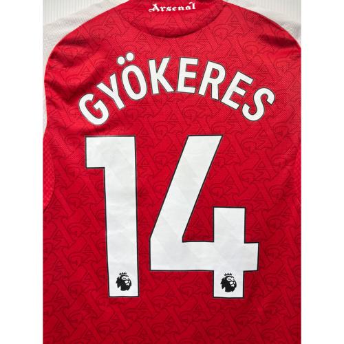 アーセナルFC サッカーユニフォーム JI9516 25-26シーズン ホームオーセンティックユニフォーム メンズ SIZE M レッド