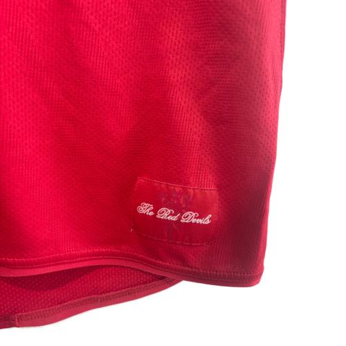 マンチェスターユナイテッド サッカーユニフォーム 237924-666 2007-2008シーズン ホーム メンズ SIZE L レッド