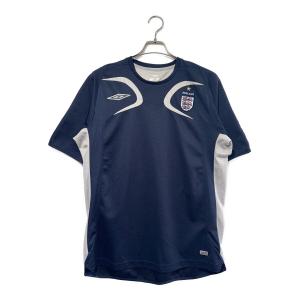 イングランド代表 (イングランドダイヒョウ) サッカーユニフォーム 2006-2007シーズン トレーニングユニフォーム メンズ SIZE XL ネイビー
