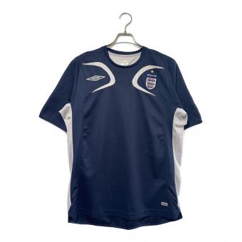イングランド代表 (イングランドダイヒョウ) サッカーユニフォーム 2006-2007シーズン トレーニングユニフォーム メンズ SIZE XL ネイビー