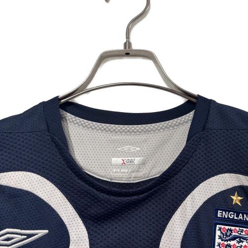 イングランド代表 (イングランドダイヒョウ) サッカーユニフォーム 2006-2007シーズン トレーニングユニフォーム メンズ SIZE XL ネイビー