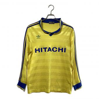 柏レイソル (カシワレイソル) サッカーユニフォーム TAD-522 日立製作所サッカー部時代ユニフォーム ヴィンテージ メンズ SIZE O イエロー