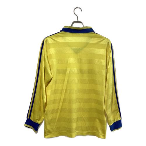 柏レイソル (カシワレイソル) サッカーユニフォーム TAD-522 日立製作所サッカー部時代ユニフォーム ヴィンテージ メンズ SIZE O イエロー