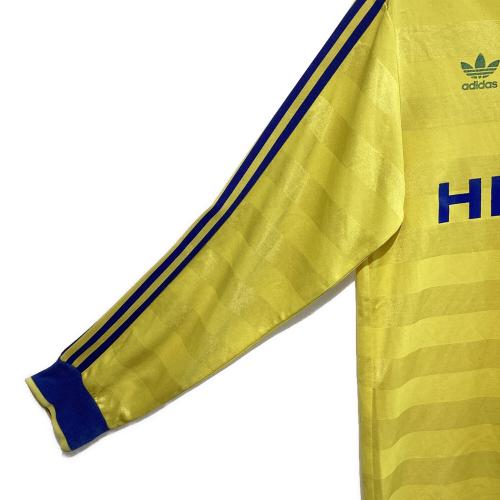 柏レイソル (カシワレイソル) サッカーユニフォーム TAD-522 日立製作所サッカー部時代ユニフォーム ヴィンテージ メンズ SIZE O イエロー