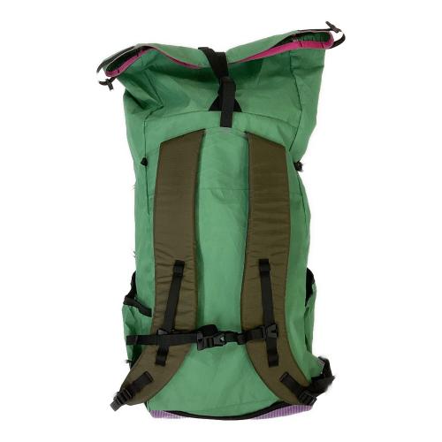 KAMPAI GEARWORKS (カンパイギアワークス) バックパック グリーン×パープル ROKU LIMTED 34L Backpack DANK