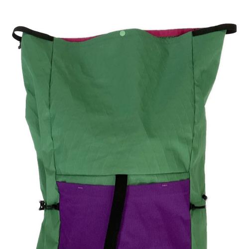 KAMPAI GEARWORKS (カンパイギアワークス) バックパック グリーン×パープル ROKU LIMTED 34L Backpack DANK