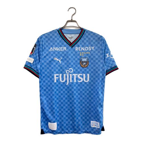 川崎フロンターレ (カワサキフロンターレ) サッカーユニフォーム 778827 2024年ホームユニフォーム メンズ SIZE L スカイブルー