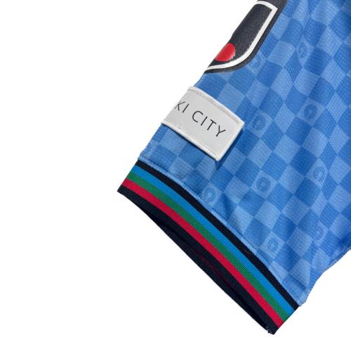 川崎フロンターレ (カワサキフロンターレ) サッカーユニフォーム 778827 2024年ホームユニフォーム メンズ SIZE L スカイブルー