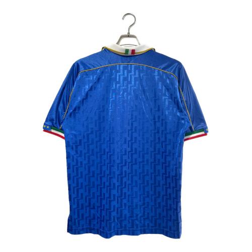 イタリア代表 (イタリアダイヒョウ) サッカーユニフォーム 159267 1995シーズン ホーム メンズ SIZE M ブルー