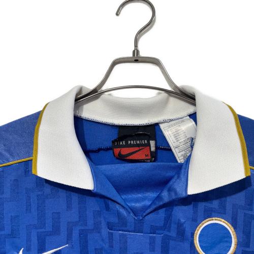 イタリア代表 (イタリアダイヒョウ) サッカーユニフォーム 159267 1995シーズン ホーム メンズ SIZE M ブルー