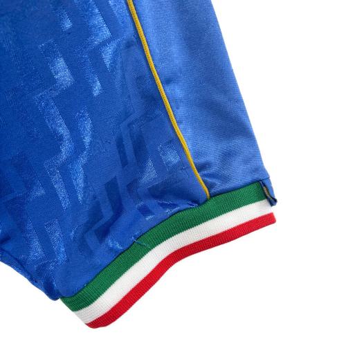 イタリア代表 (イタリアダイヒョウ) サッカーユニフォーム 159267 1995シーズン ホーム メンズ SIZE M ブルー