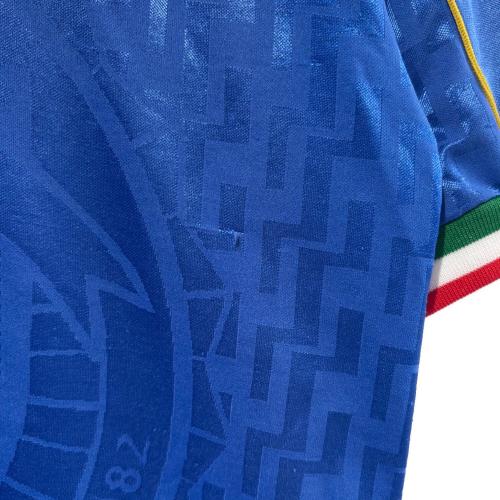 イタリア代表 (イタリアダイヒョウ) サッカーユニフォーム 159267 1995シーズン ホーム メンズ SIZE M ブルー