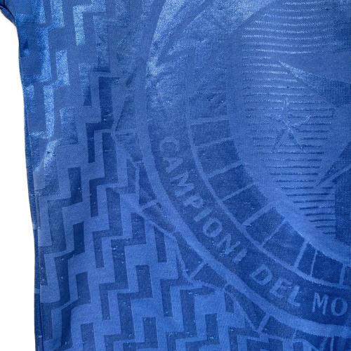 イタリア代表 (イタリアダイヒョウ) サッカーユニフォーム 159267 1995シーズン ホーム メンズ SIZE M ブルー