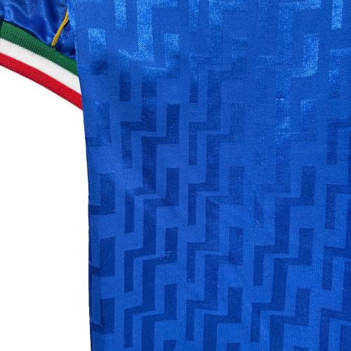 イタリア代表 (イタリアダイヒョウ) サッカーユニフォーム 159267 1995シーズン ホーム メンズ SIZE M ブルー